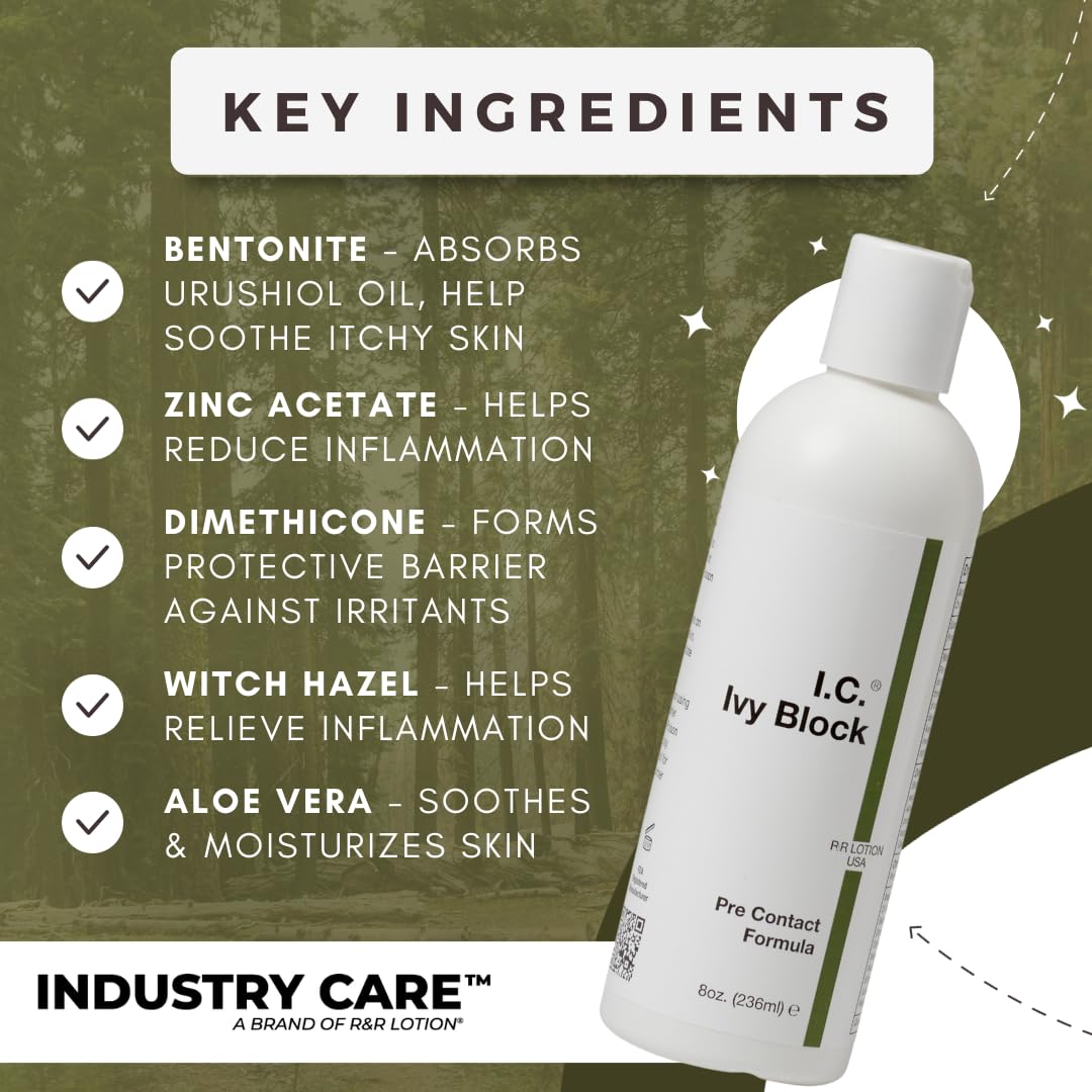 Amazon.com: I.C. Ivy Block 4 Hour Protection from Poison Ivy Oak